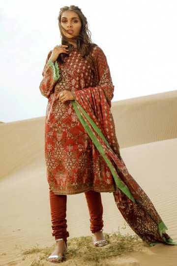 Alkaram 3 Piece Printed Suit With Lawn Dupatta 24118 Summer Lawn Collection 2020 | Alkaram Summer Lawn